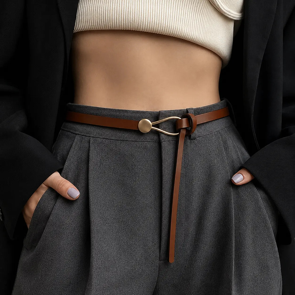 La Marélie Luxurious Leather Belt