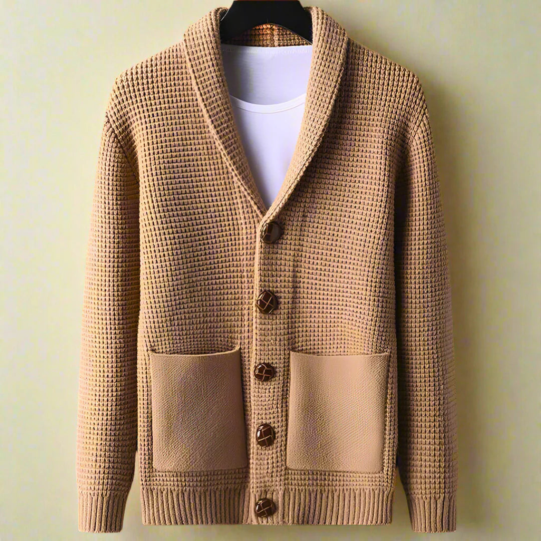 Linden Thick Knit Wool Cardigan