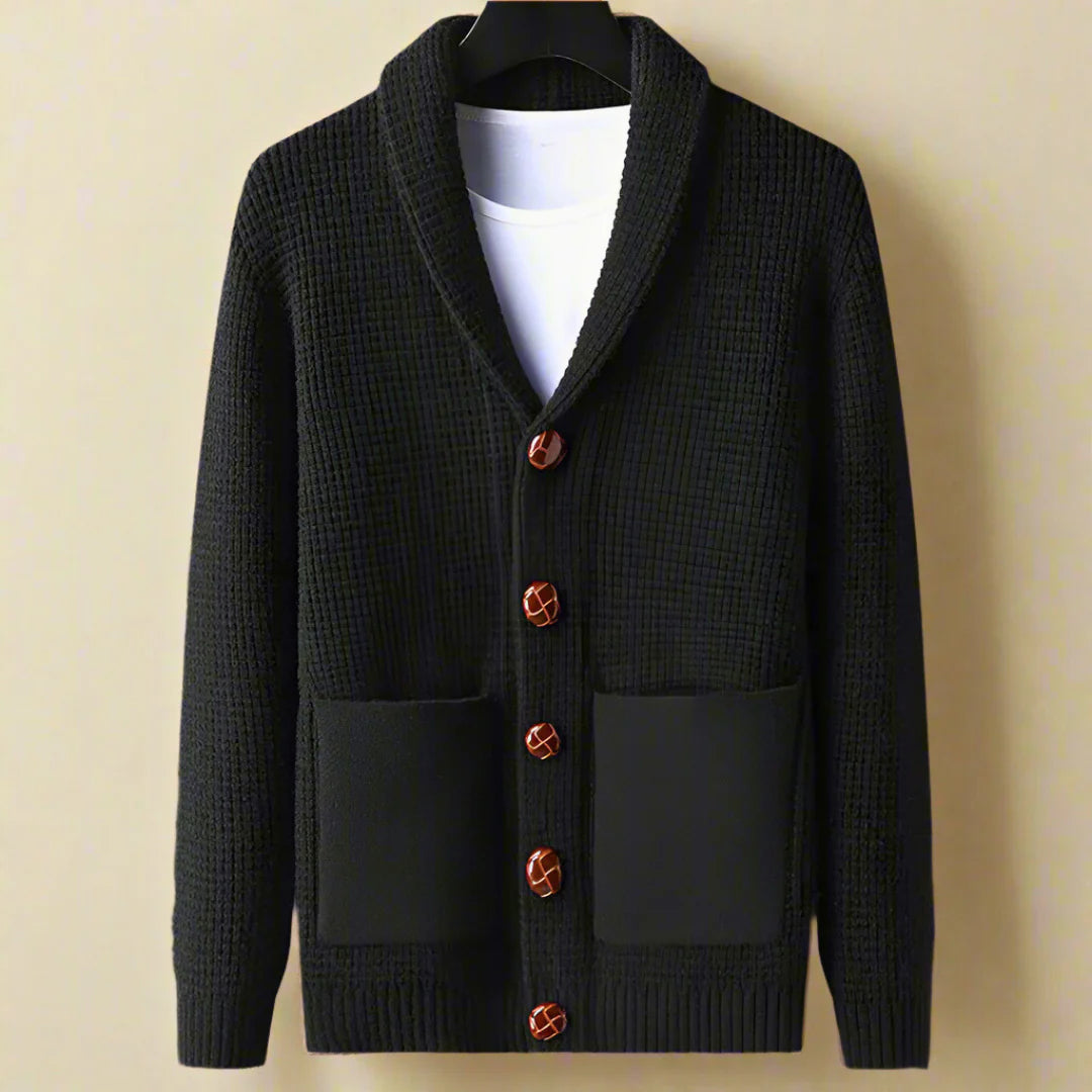 Linden Thick Knit Wool Cardigan