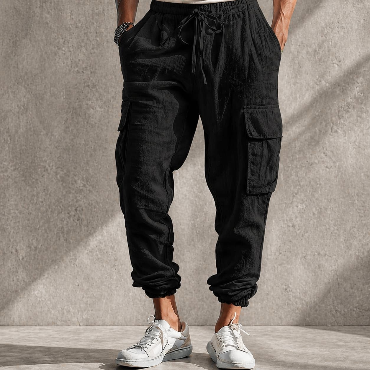 Reeve Linen Cargo Pants
