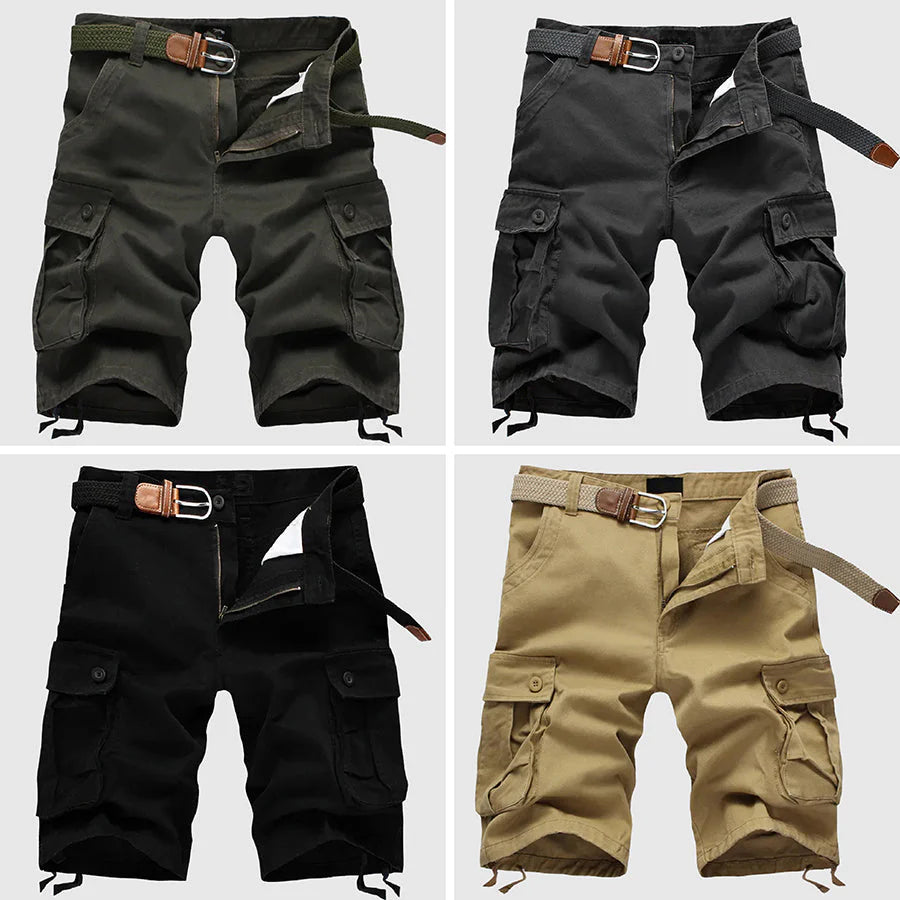 Lozano Lopez Cotton Cargo Shorts