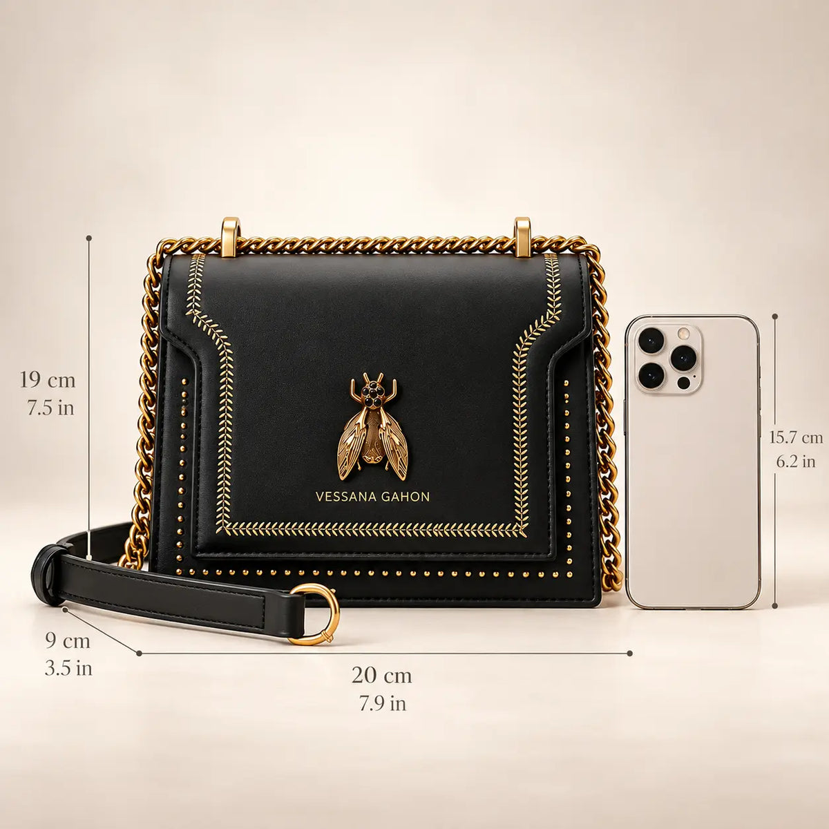 Vessana Bee Crossbody Bag