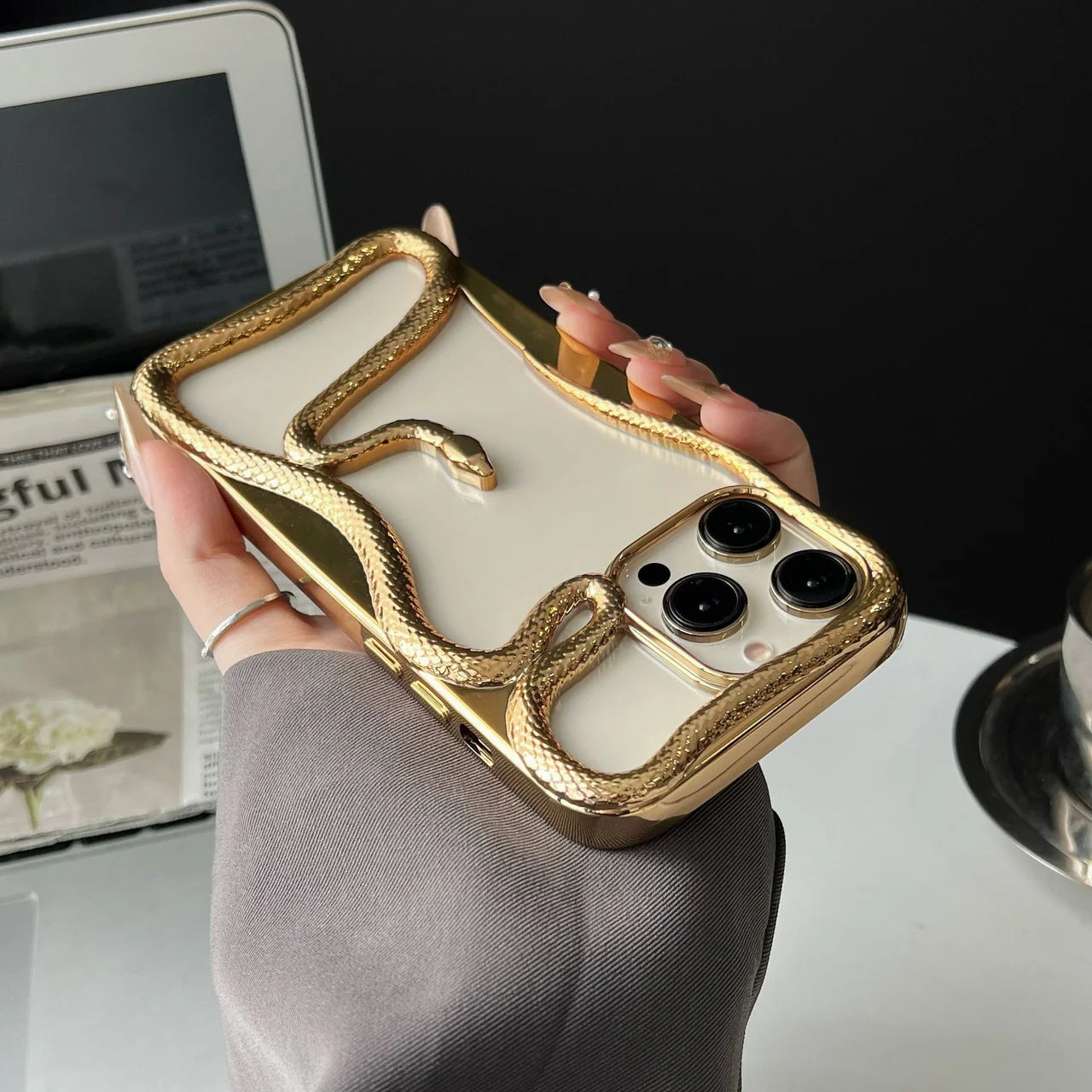 Serpentine Charm iPhone Case