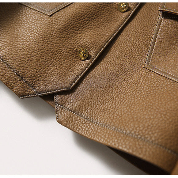 Elan Couture Vintage Leather Jacket