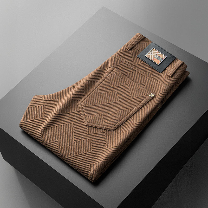 Bikham Warm Jacquard Trousers