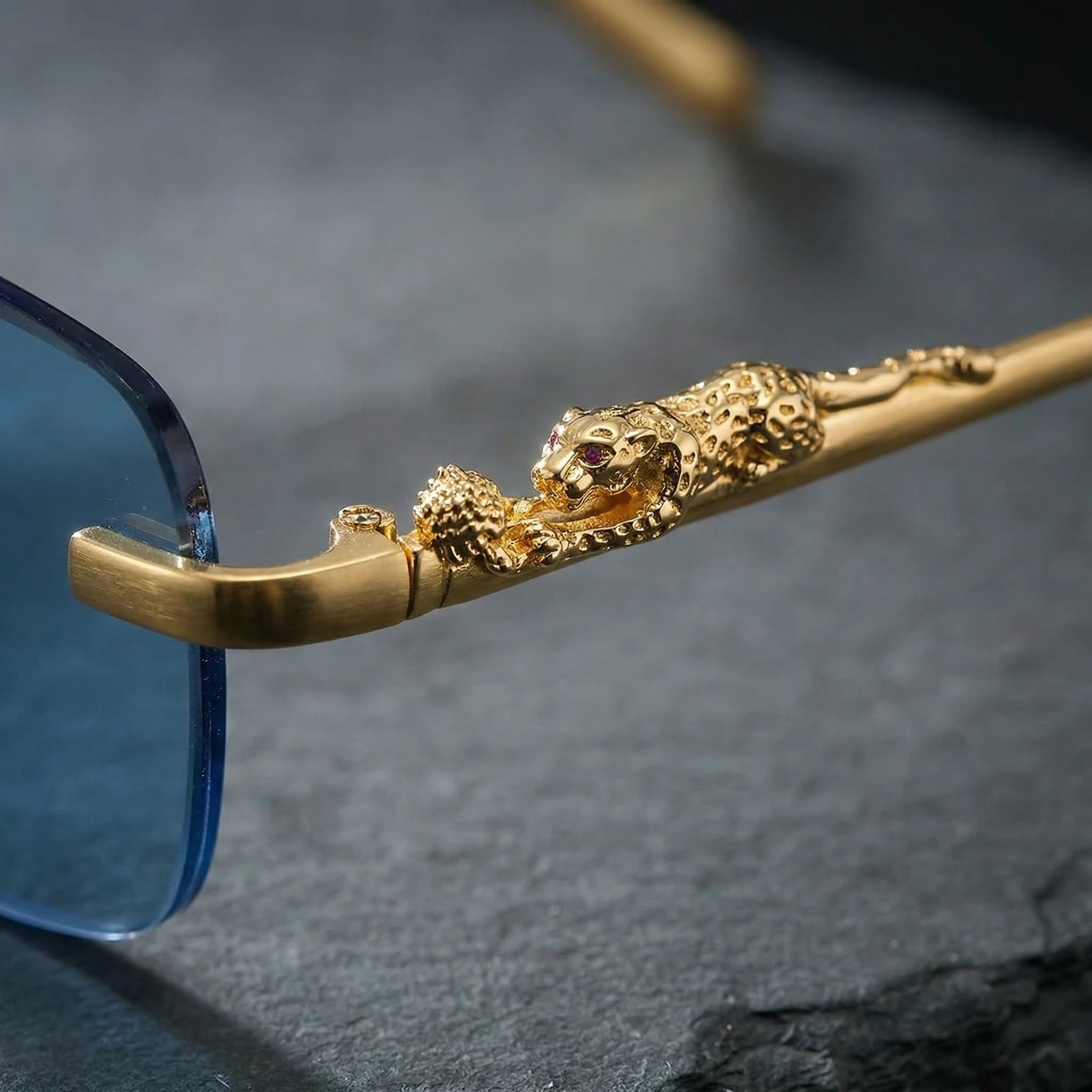 Panthère Rimless Sunglasses