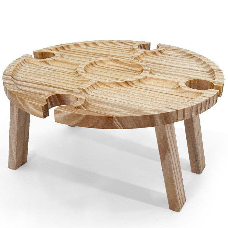 Nordic Sommelier Portable Wooden Table