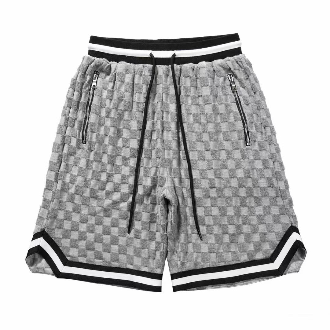 Rafael Plaid Cotton Shorts