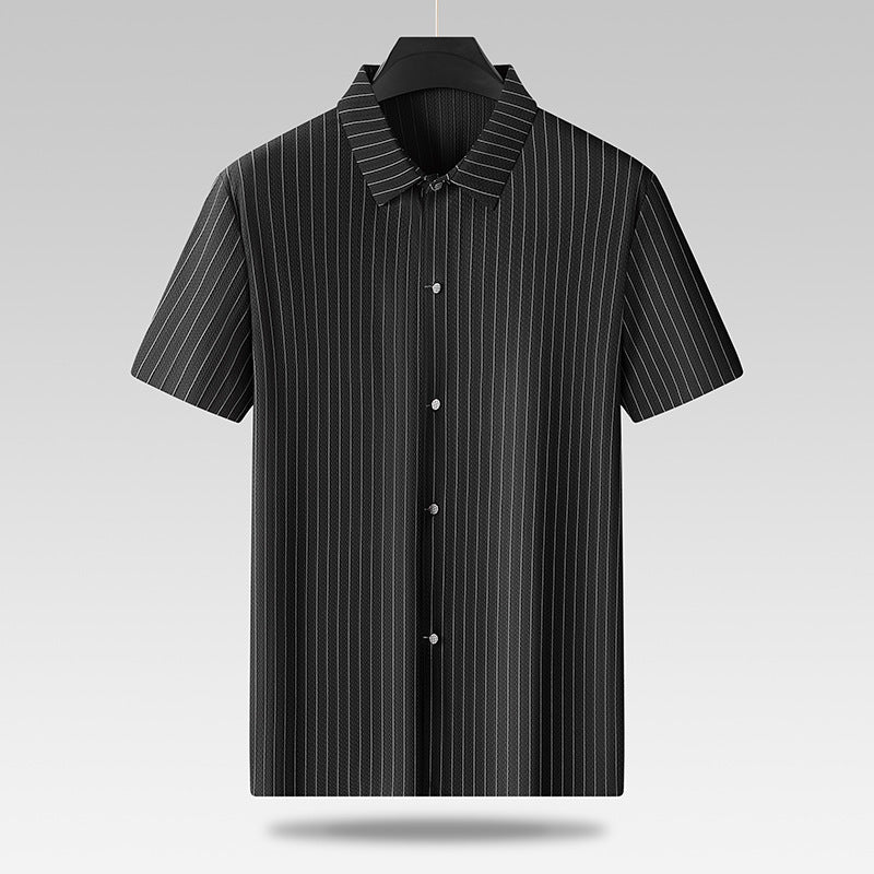 Ramon Silk Stripe Shirt
