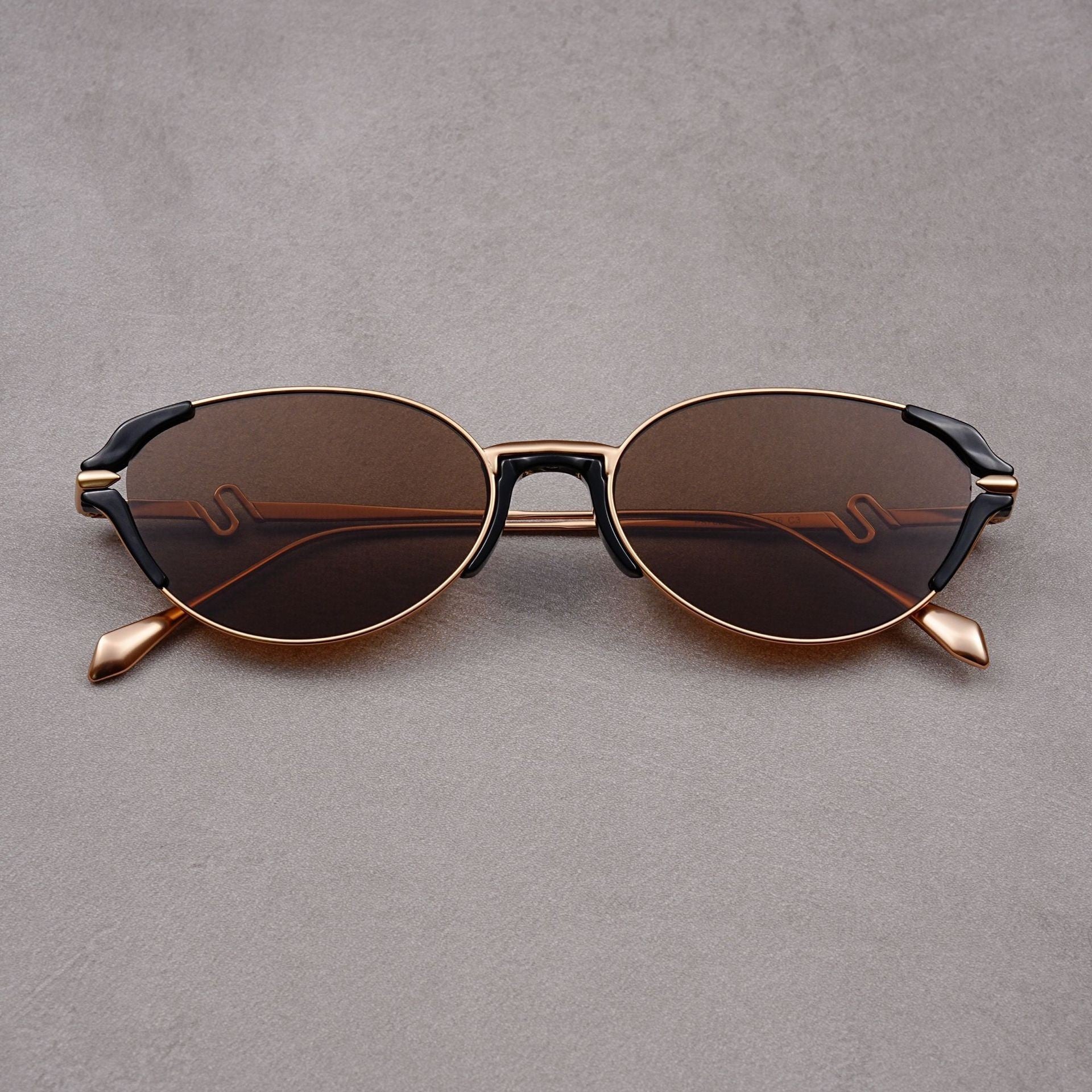 Golden Hour Oval Sunglasses