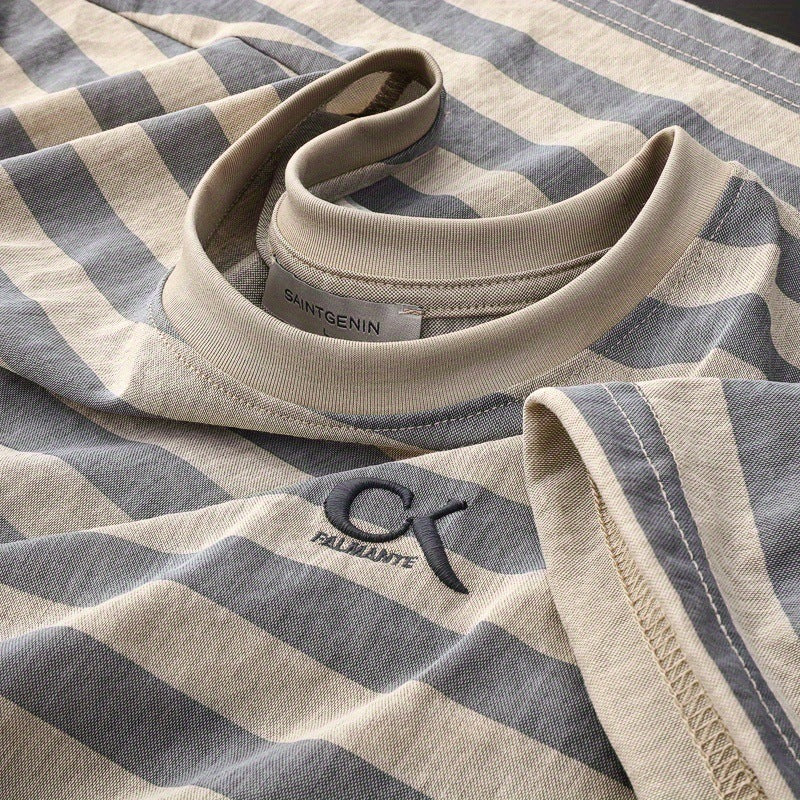 Cole Kendrick Striped Cotton Silk Shirt