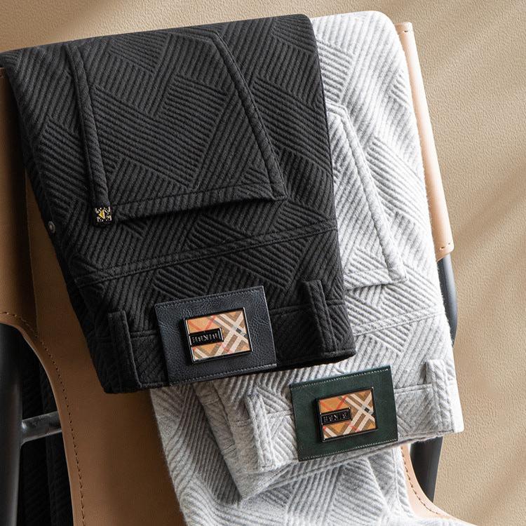 Bikham Warm Jacquard Trousers