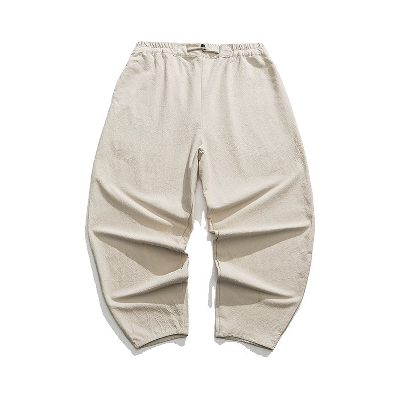 Edo Wide-Leg Linen Pants