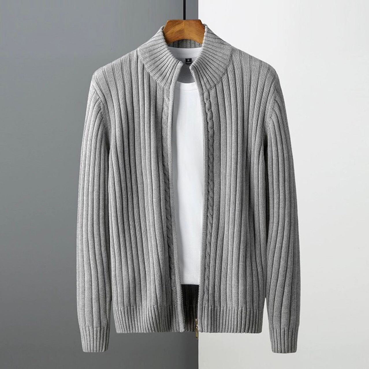 ÉMILIO LUXE Zip Cardigan