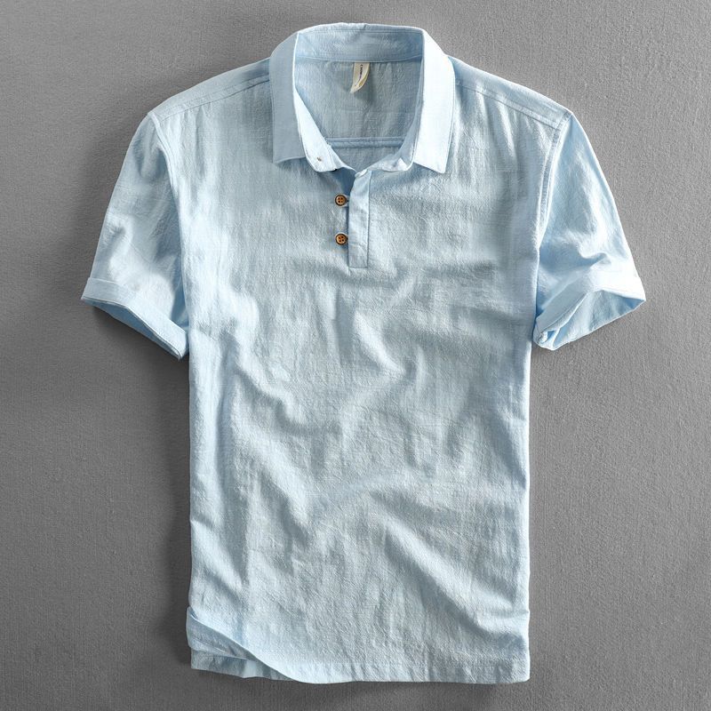 Haru Cotton Linen Polo
