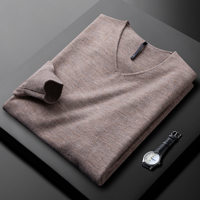 Martin Cashmere V-Neck Sweater