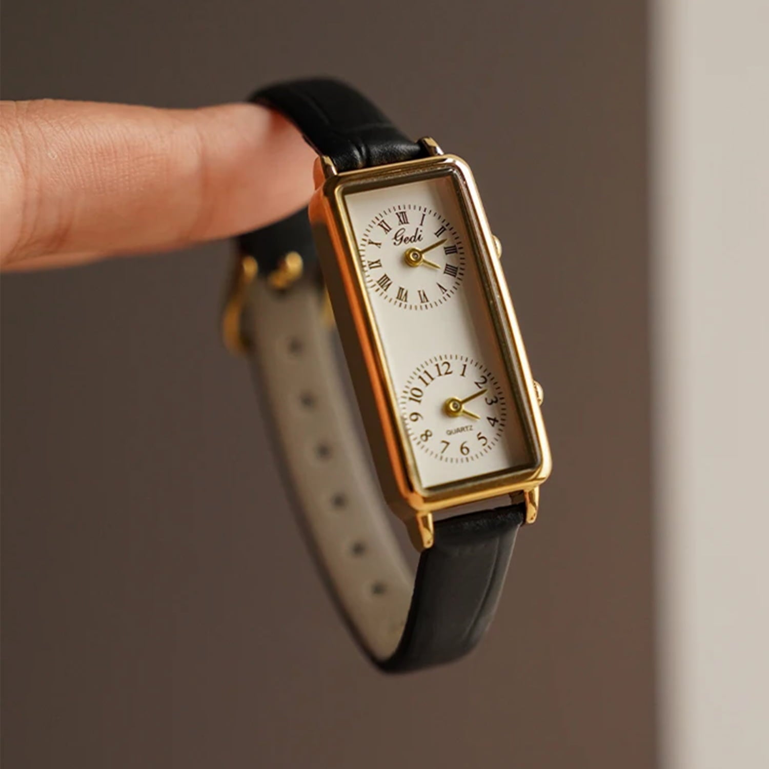 Gedi Dual Dial Watch