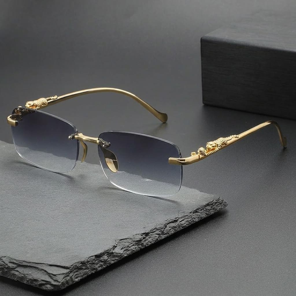 Panthère Rimless Sunglasses