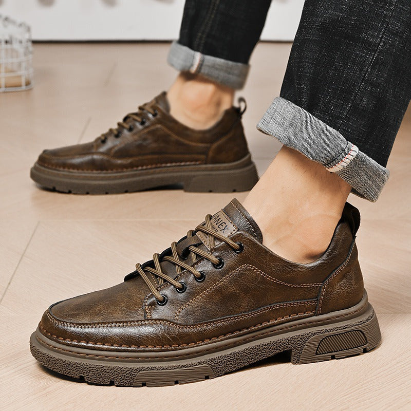 Garret Leather Sneakers