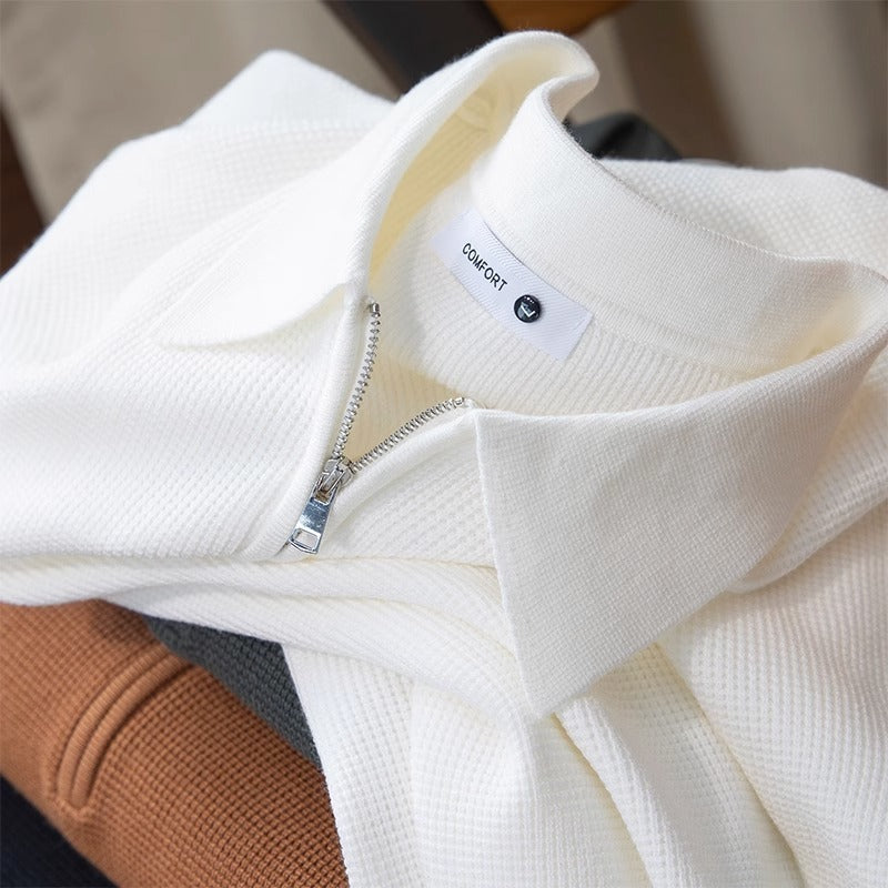 Bradley Quarter Zip Sweater