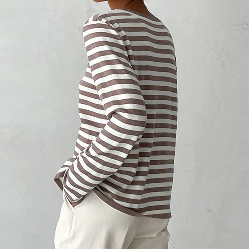 Marina Striped Cotton Shirt