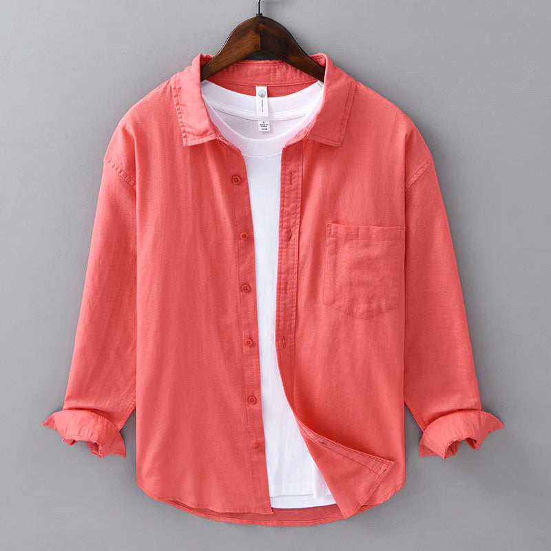 Sullivan Bay Linen Button-Up