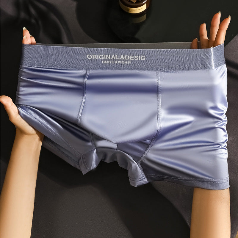 Platinum Ice Silk Brief Set