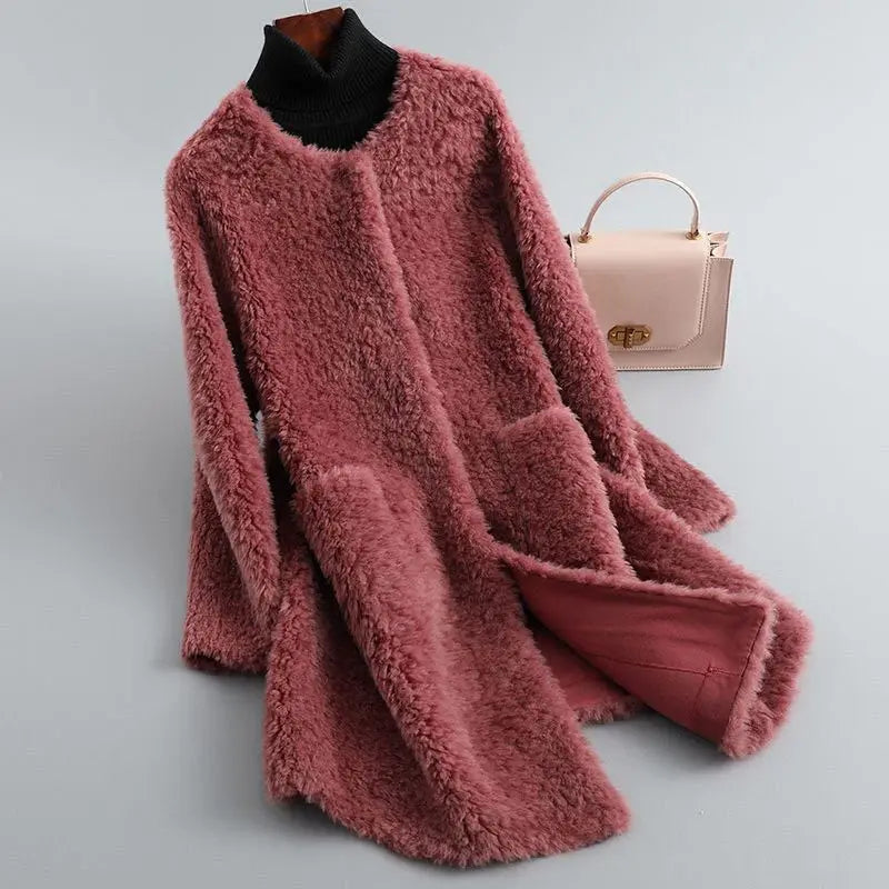 Margot Teddy Shearling Coat