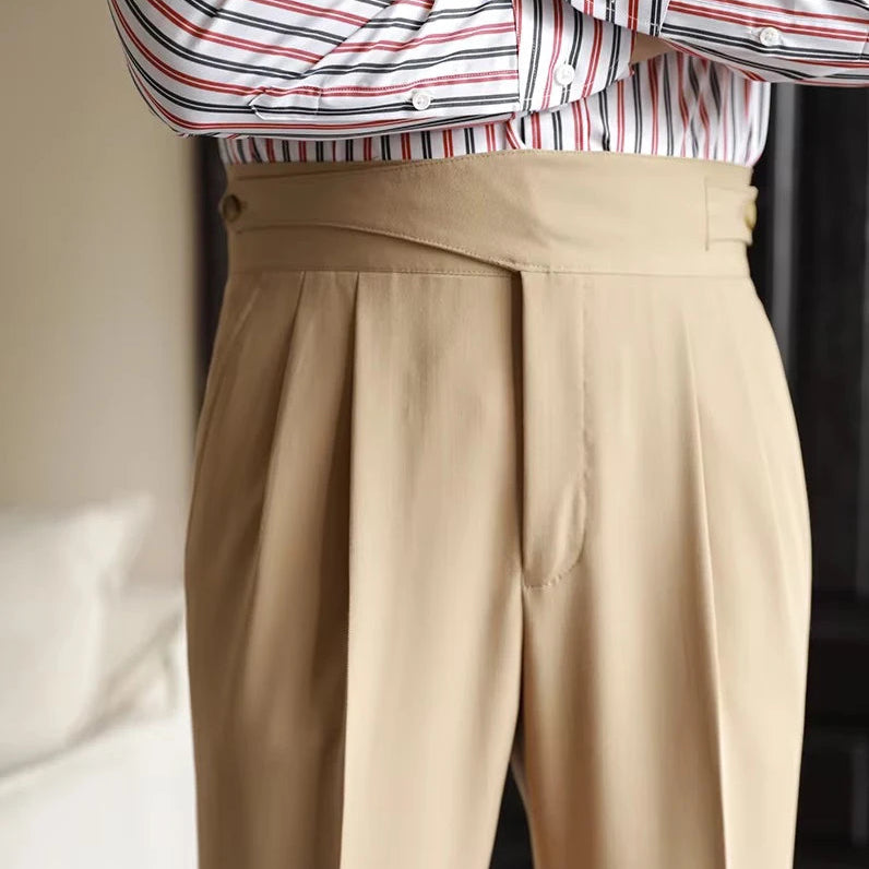 Ashton Pleated Trousers