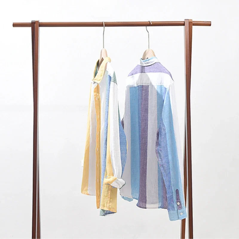 Oliver Romano 100% Linen Long Sleeve Shirt