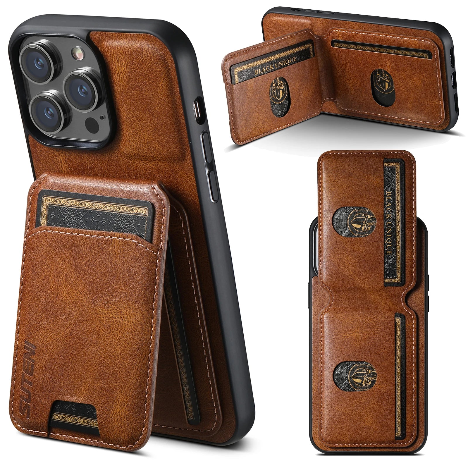 iPhone Leather Wallet Case