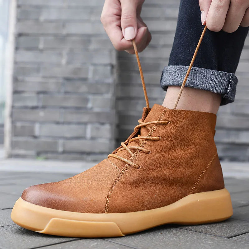 Marcus Leather Boot