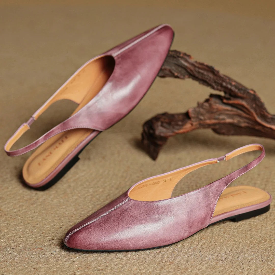 Amelie Genuine Leather Slingback