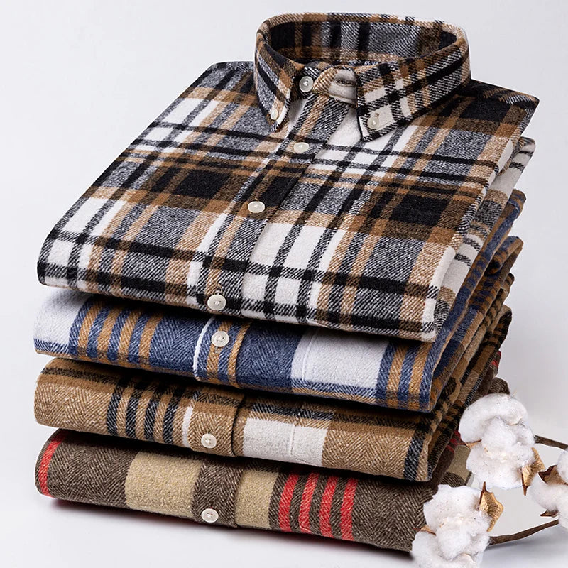 Woodsman Plaid Cotton Shirt