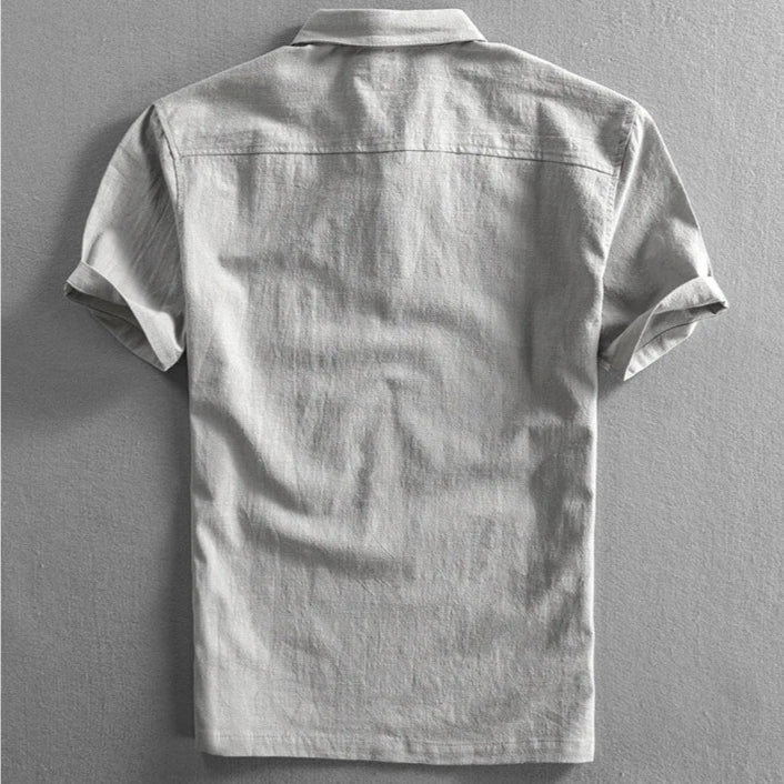 Haru Cotton Linen Polo