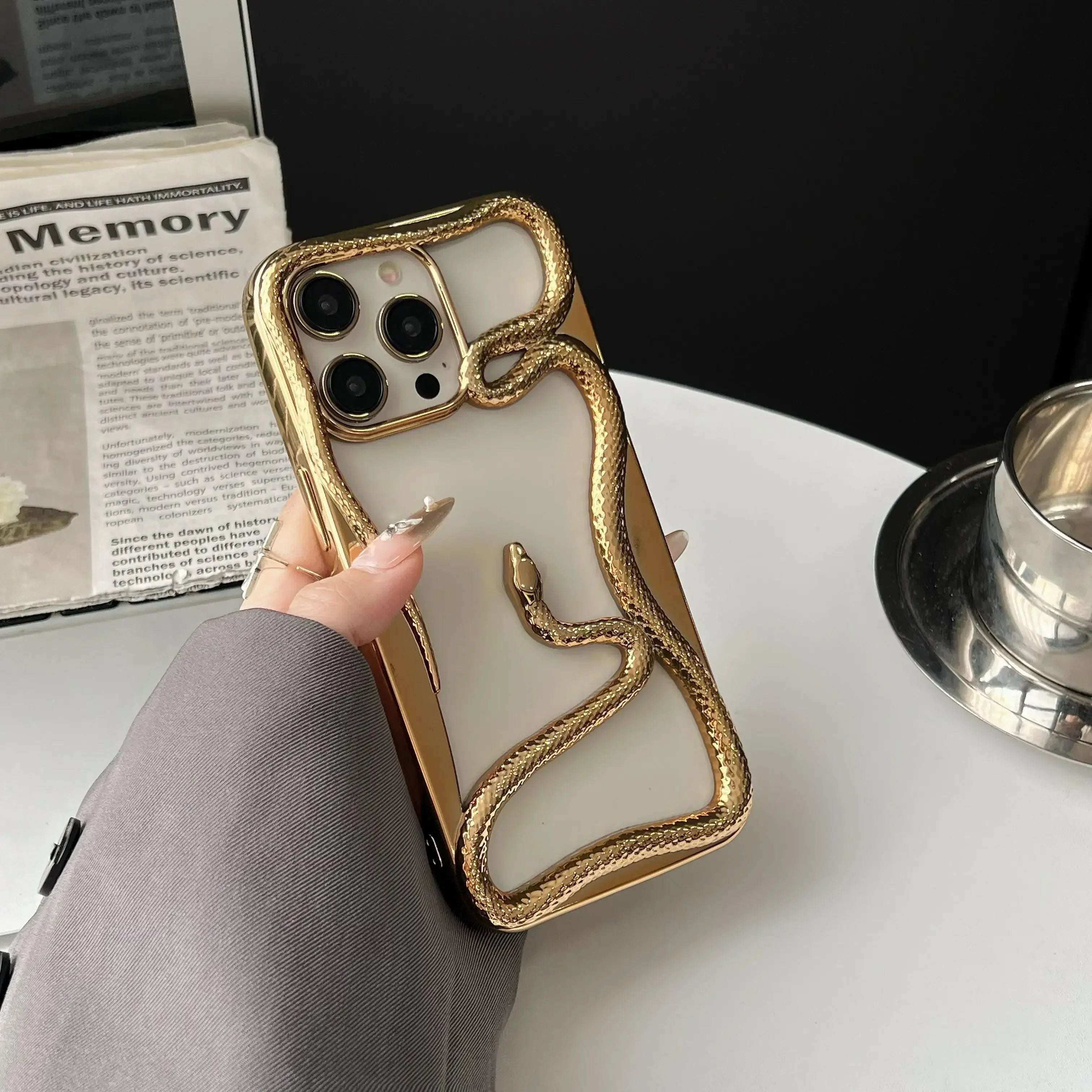 Serpentine Charm iPhone Case