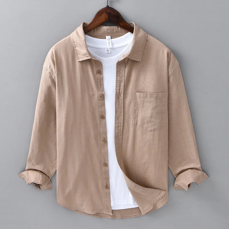 Sullivan Bay Linen Button-Up