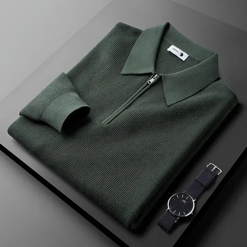Bradley Quarter Zip Sweater