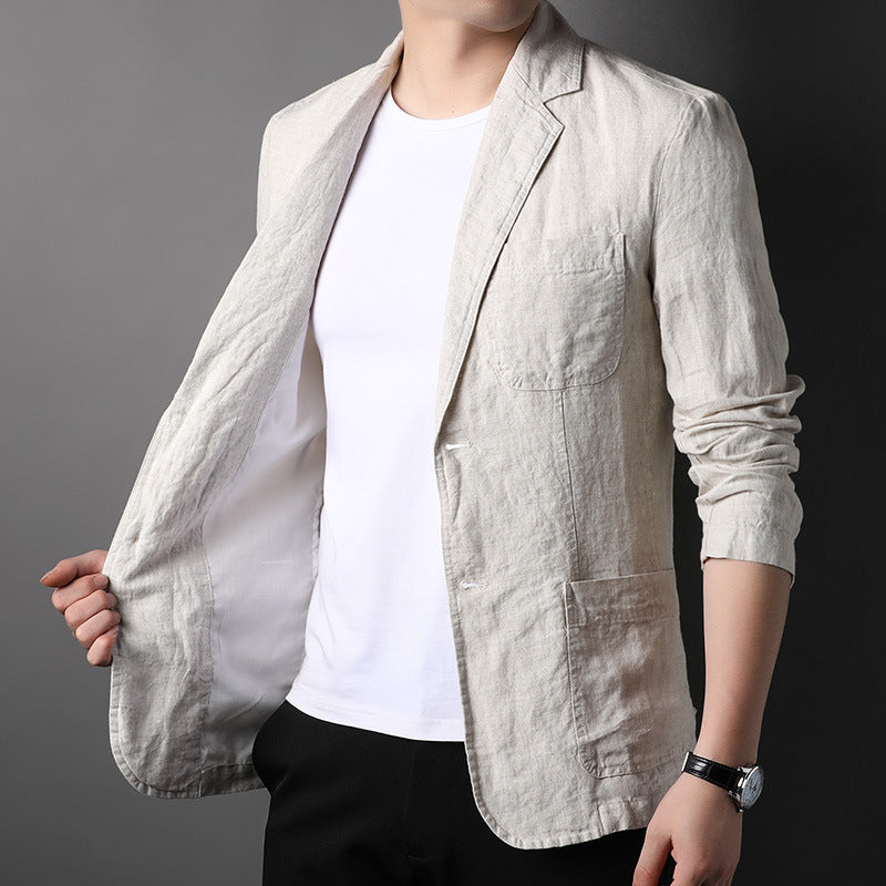 Lozano Lopez Linen Blazer