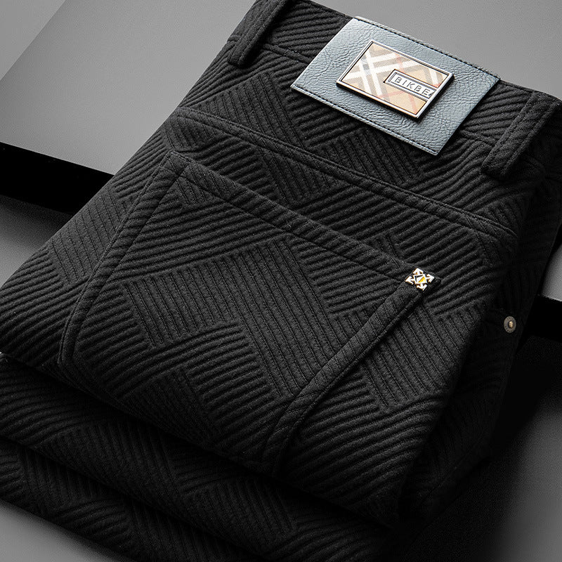 Bikham Warm Jacquard Trousers