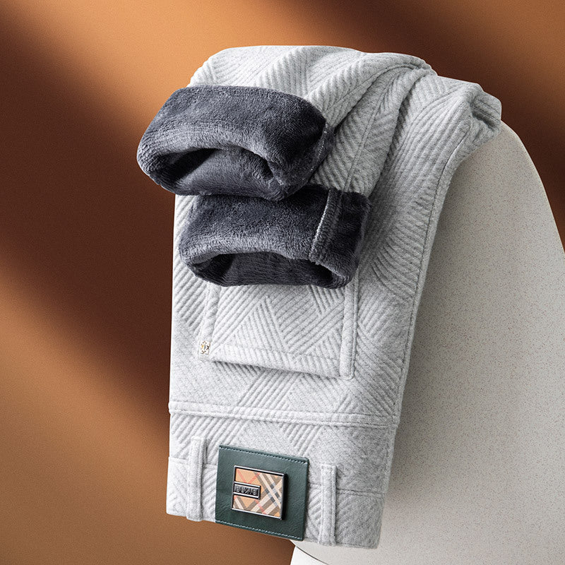 Bikham Warm Jacquard Trousers