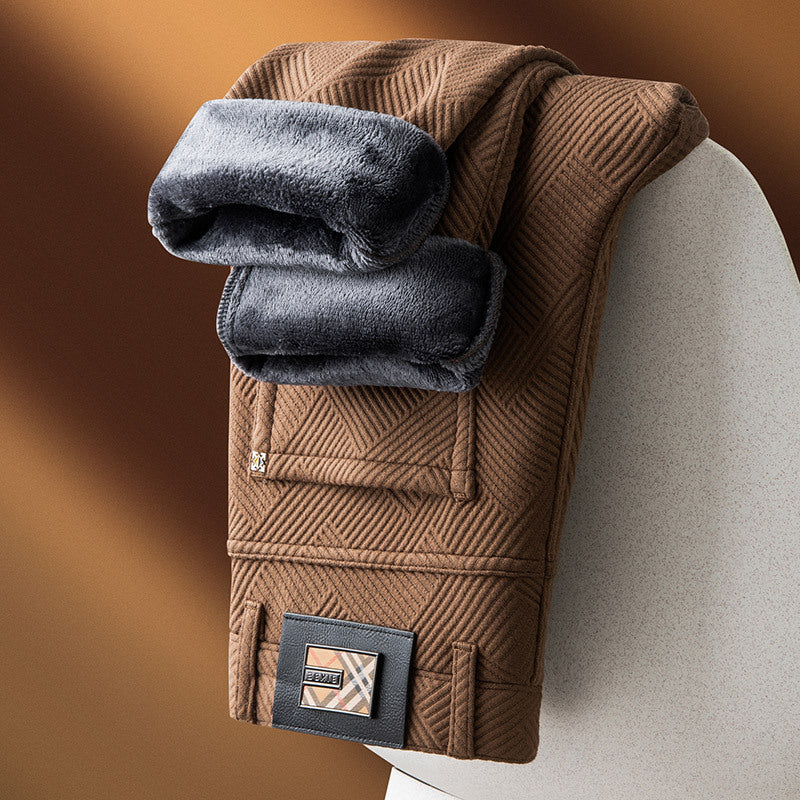 Bikham Warm Jacquard Trousers