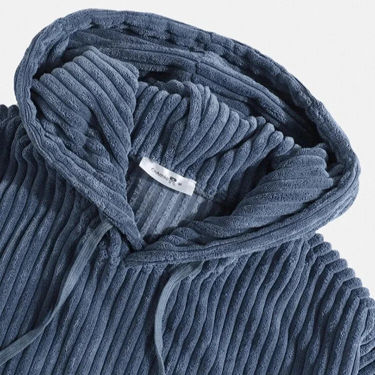 Emilio Valente Corduroy Hoodie