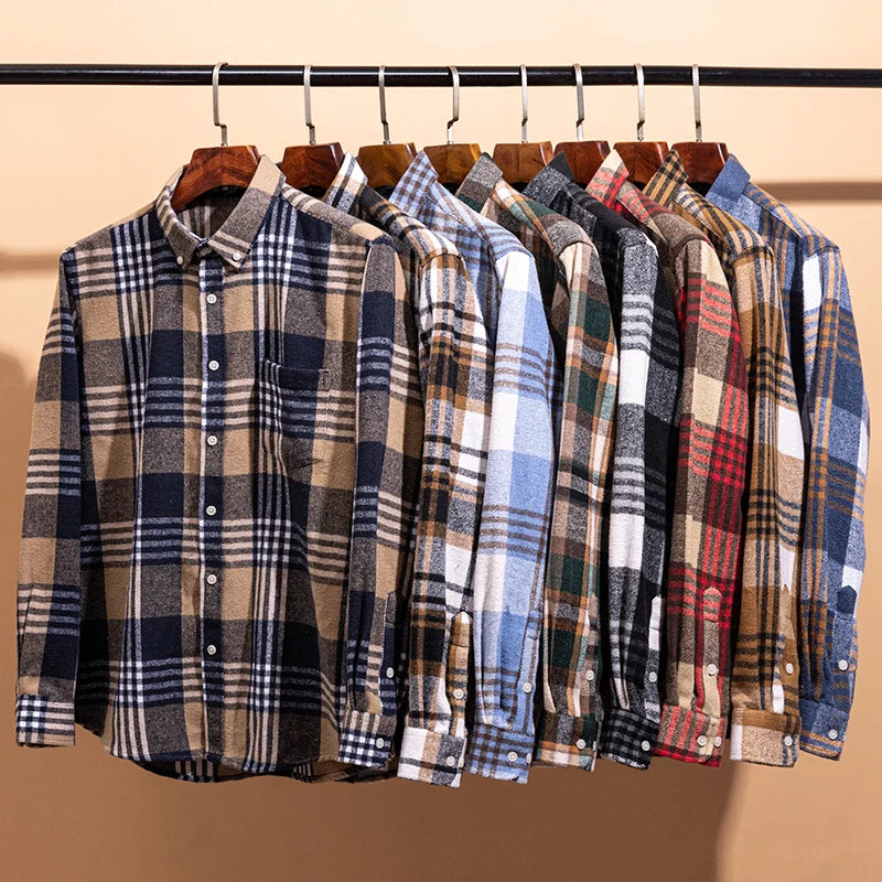 Woodsman Plaid Cotton Shirt