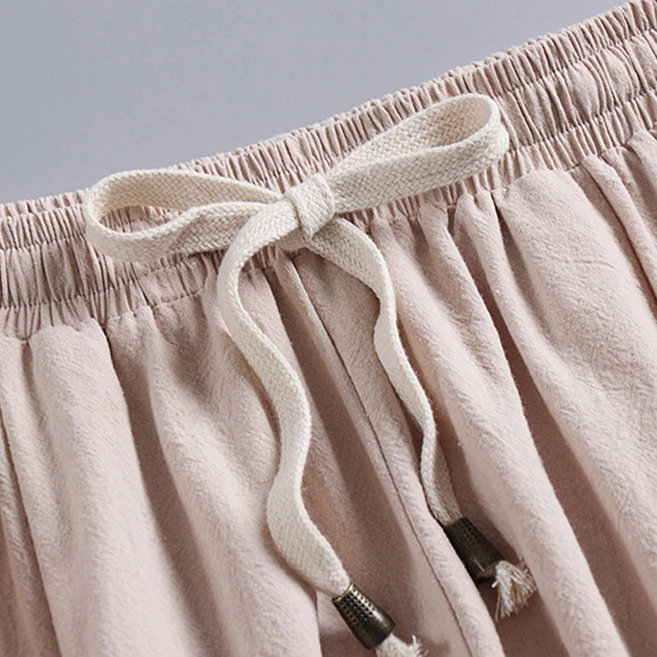 Nagi Cotton Linen Trousers