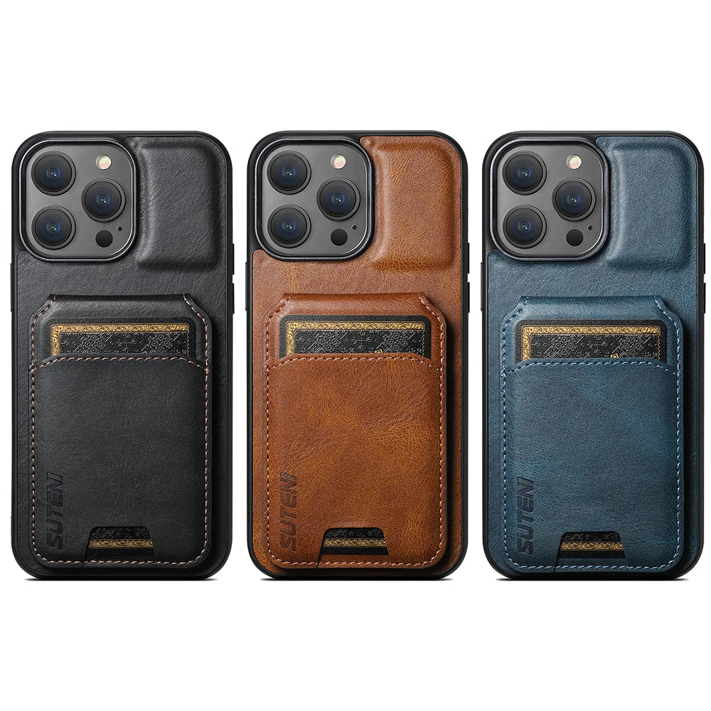 iPhone Leather Wallet Case