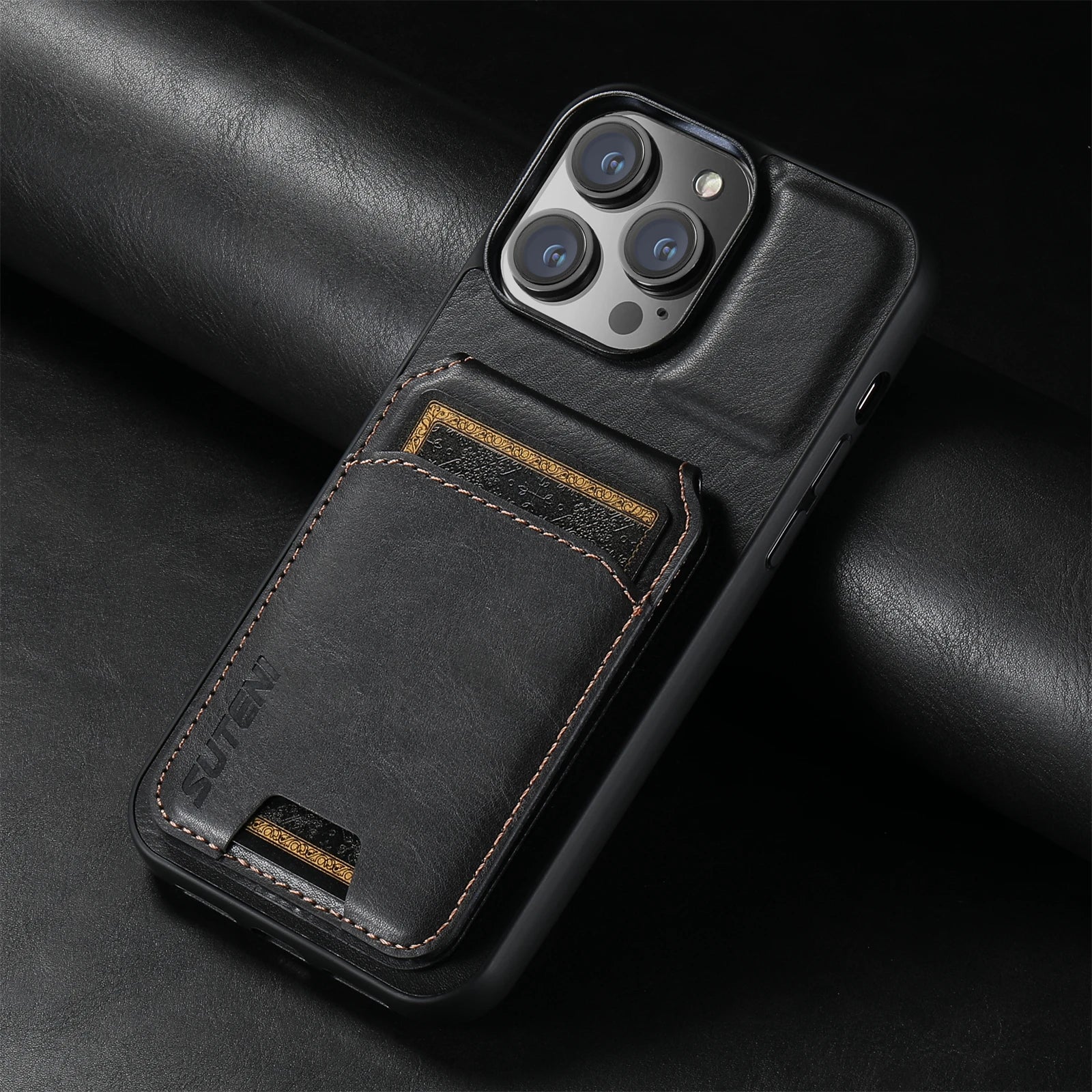 iPhone Leather Wallet Case