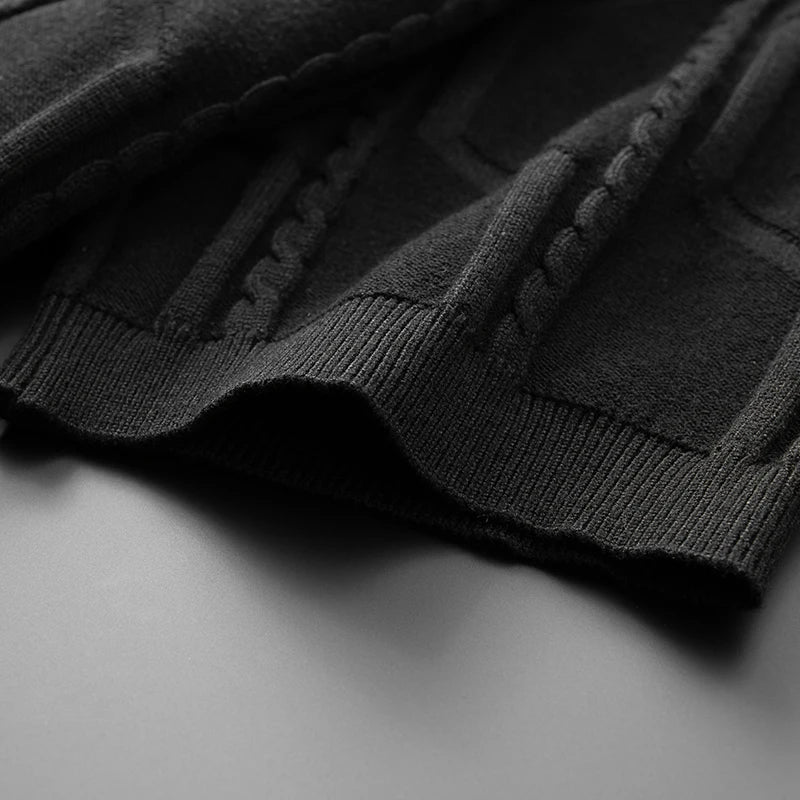 Hensu Jacquard Short Sleeve Polo