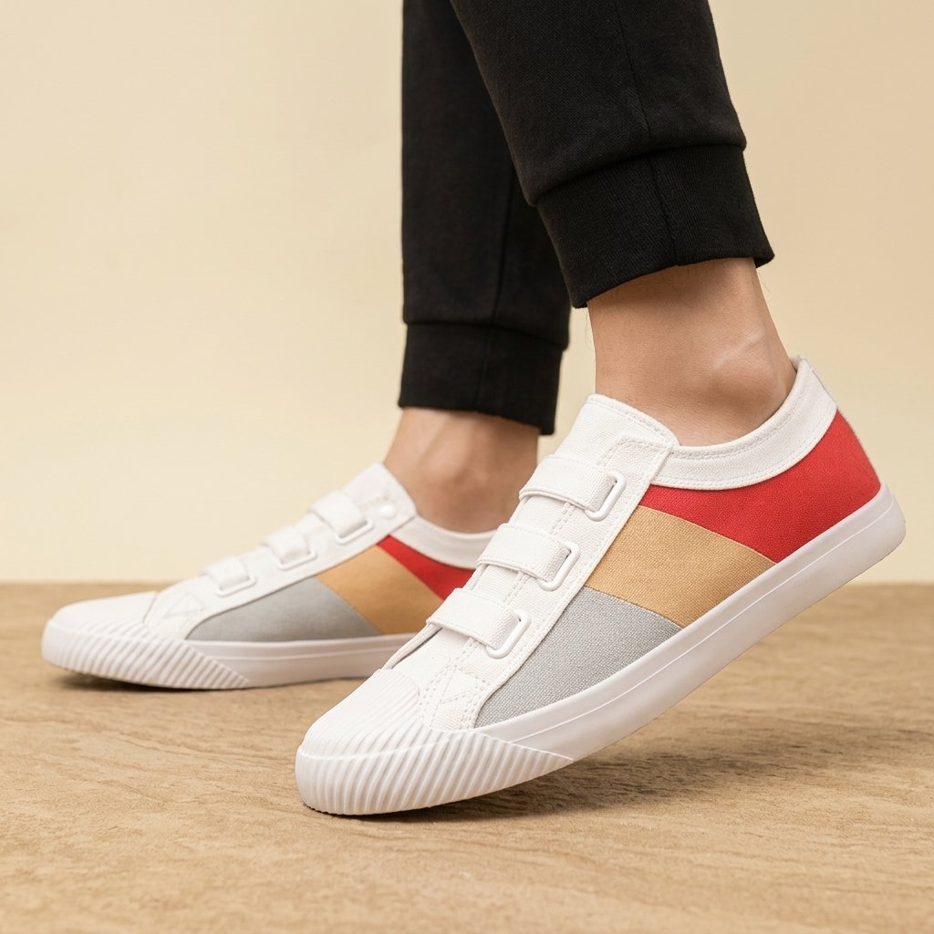 Monet Canvas Sneakers