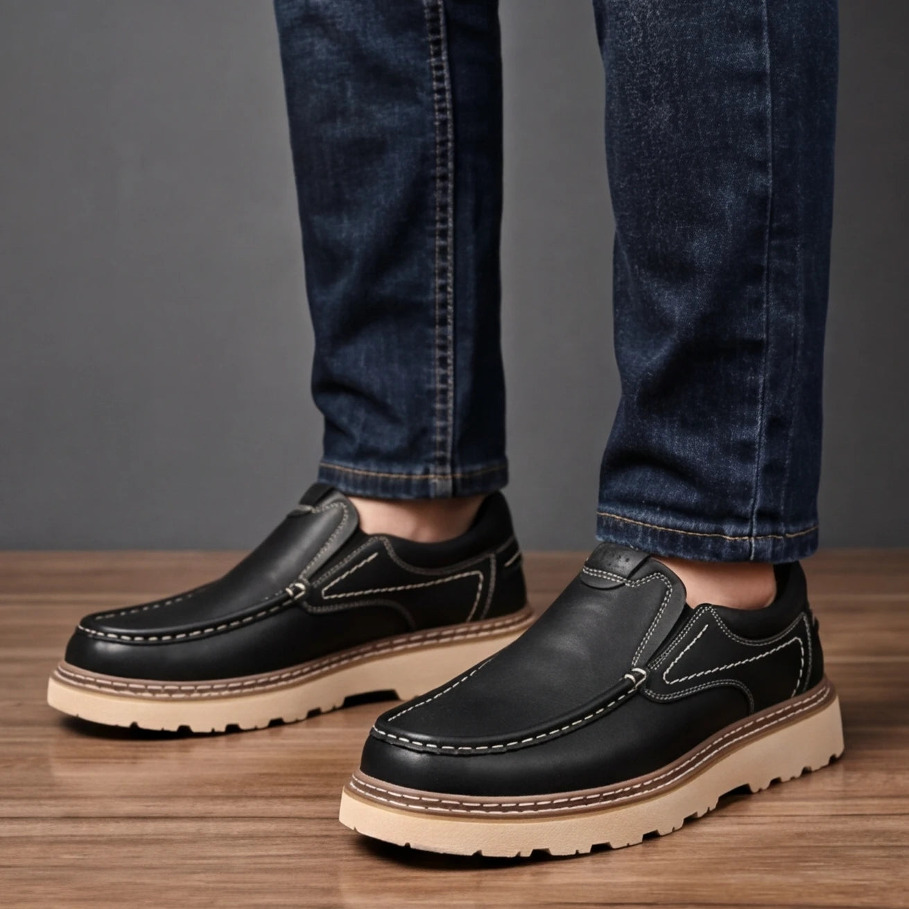 Torino Leather Loafers